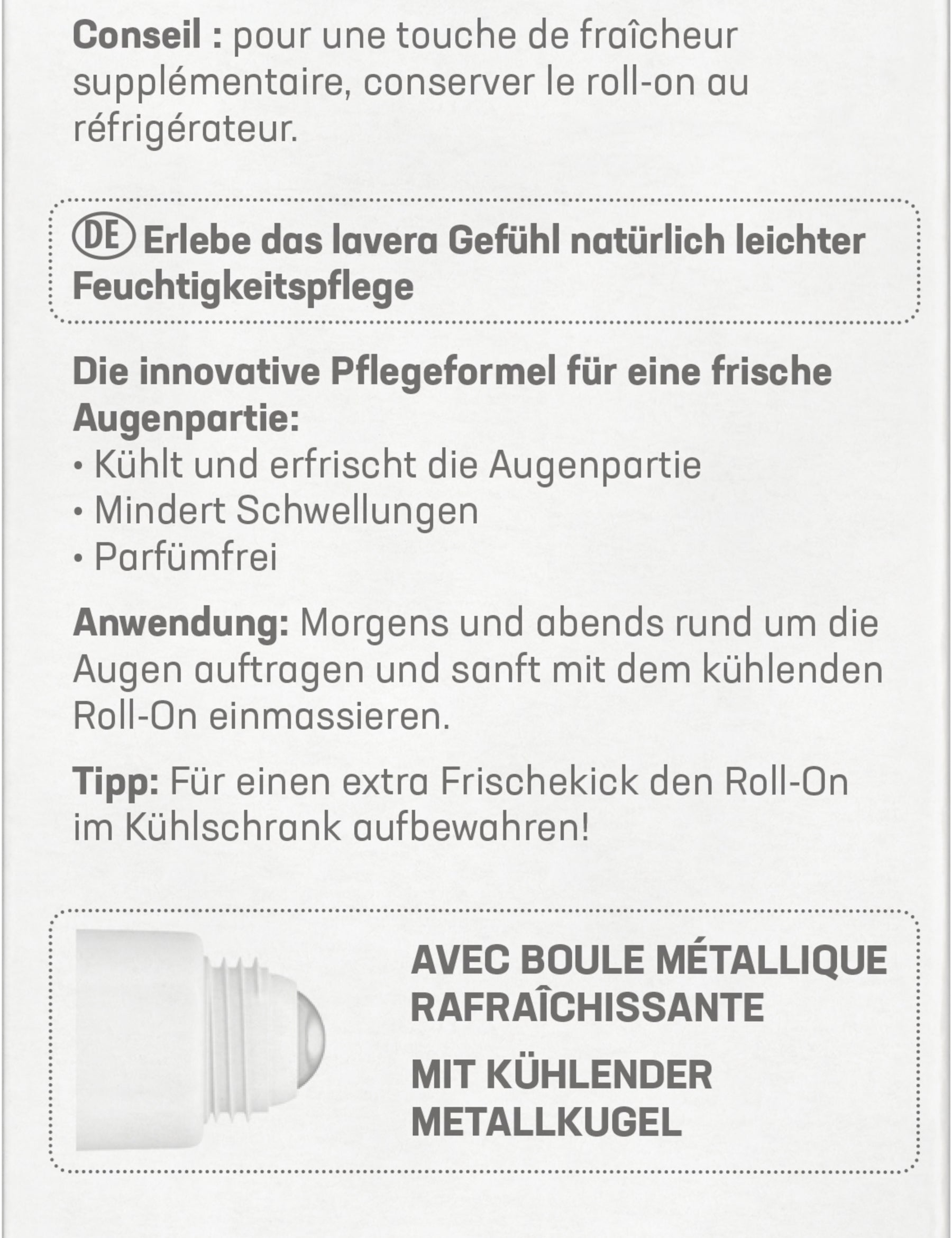 lavera Hydro Refresh Roll-On Contour Des Yeux