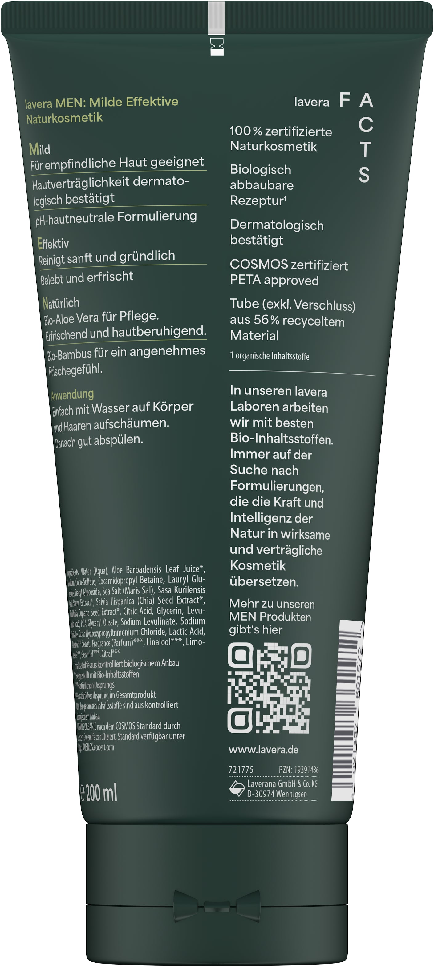 lavera Men sensitive Feuchtigkeitscreme