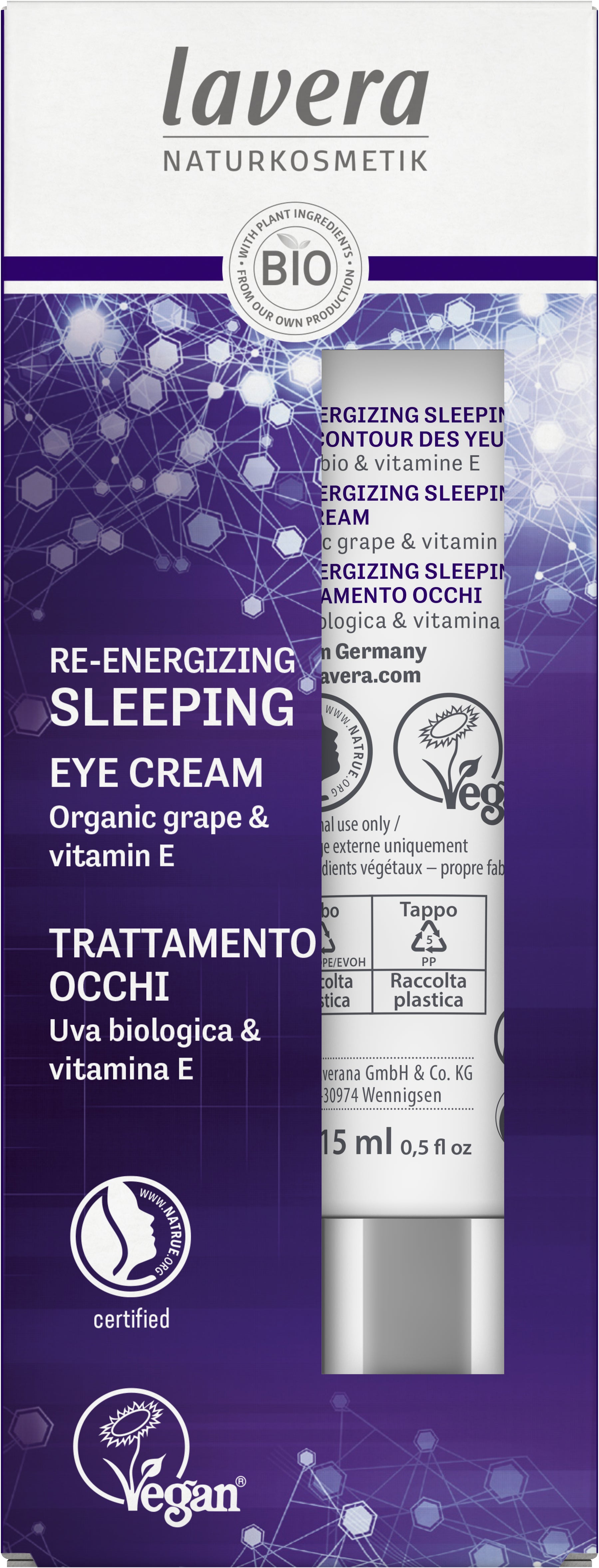 lavera Re-Energizing Sleeping Eye Cream