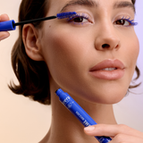 lavera Volume Mascara -Royal Blue 01- during application