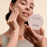 lavera Cream to Powder Foundation -Light 1.0- during application