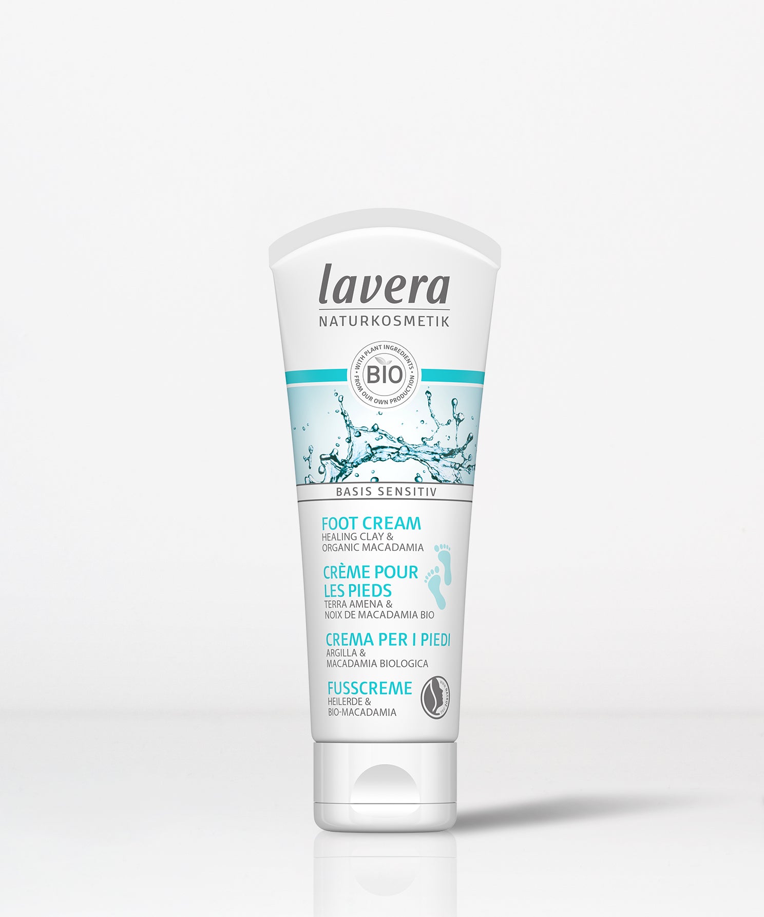 lavera basis sensitive Crème pour les pieds