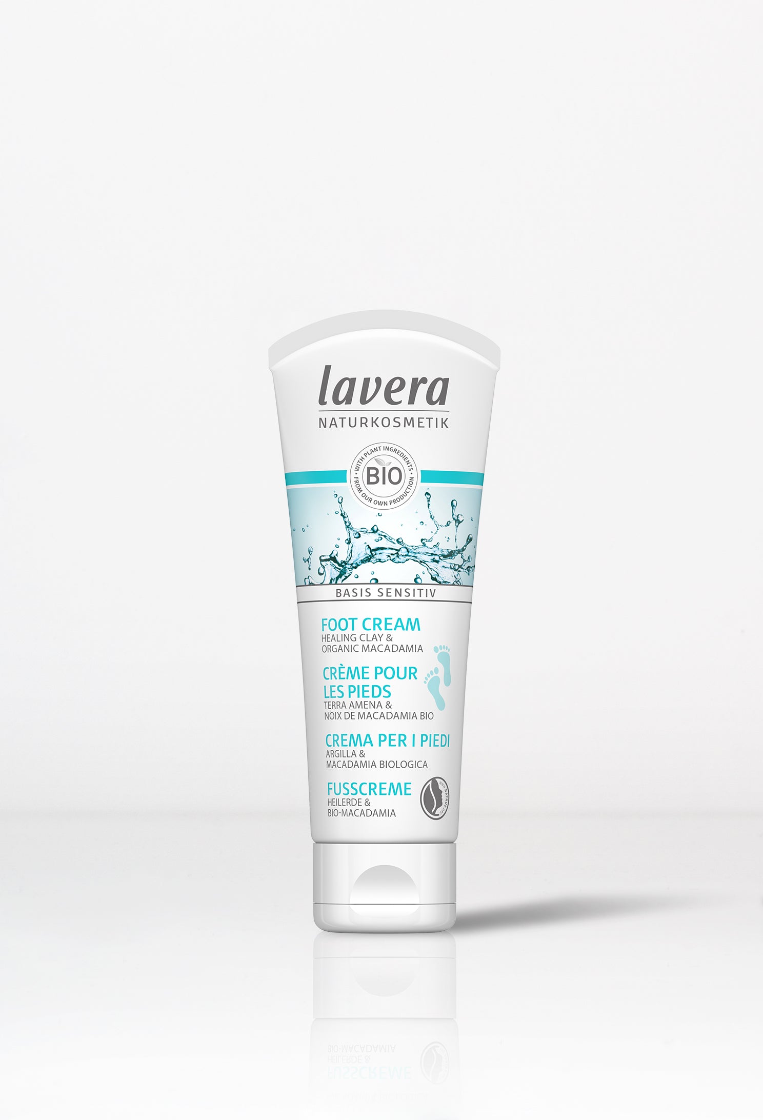 lavera basis sensitive Crème pour les pieds