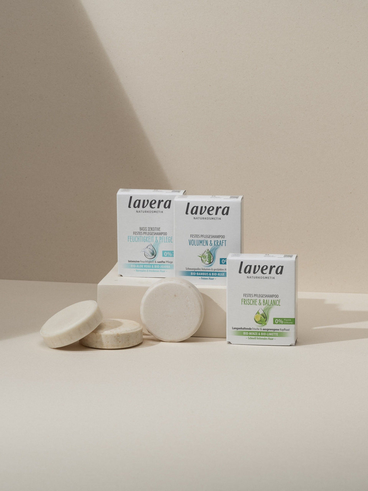 lavera Shampoo bar basis sensitive Moisture & Care