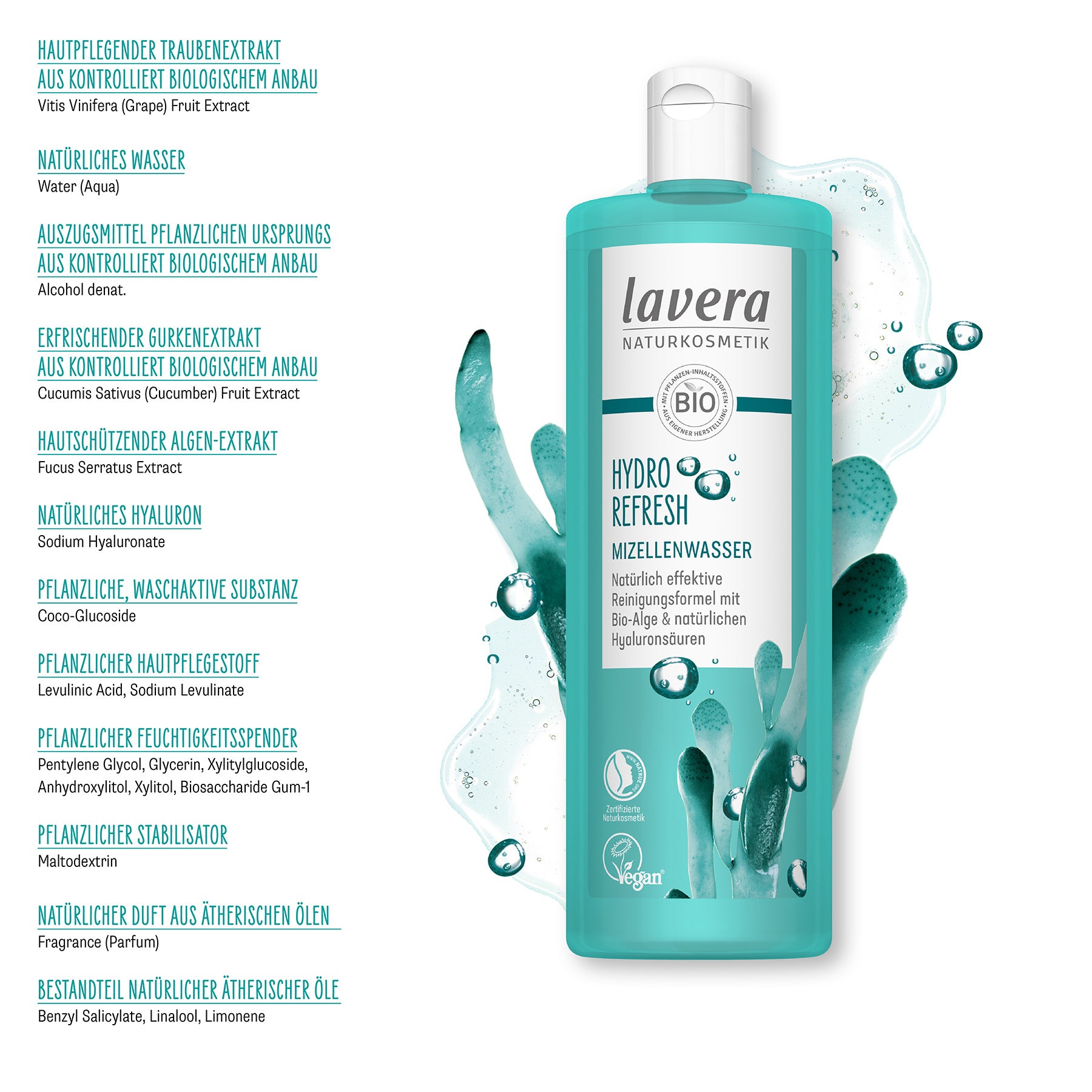 lavera Hydro Refresh Eau Micellaire