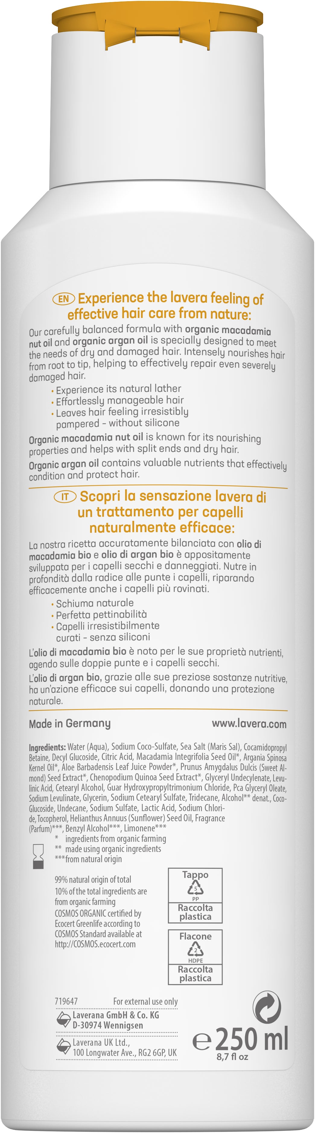 lavera Shampoo Repair & Deep Care