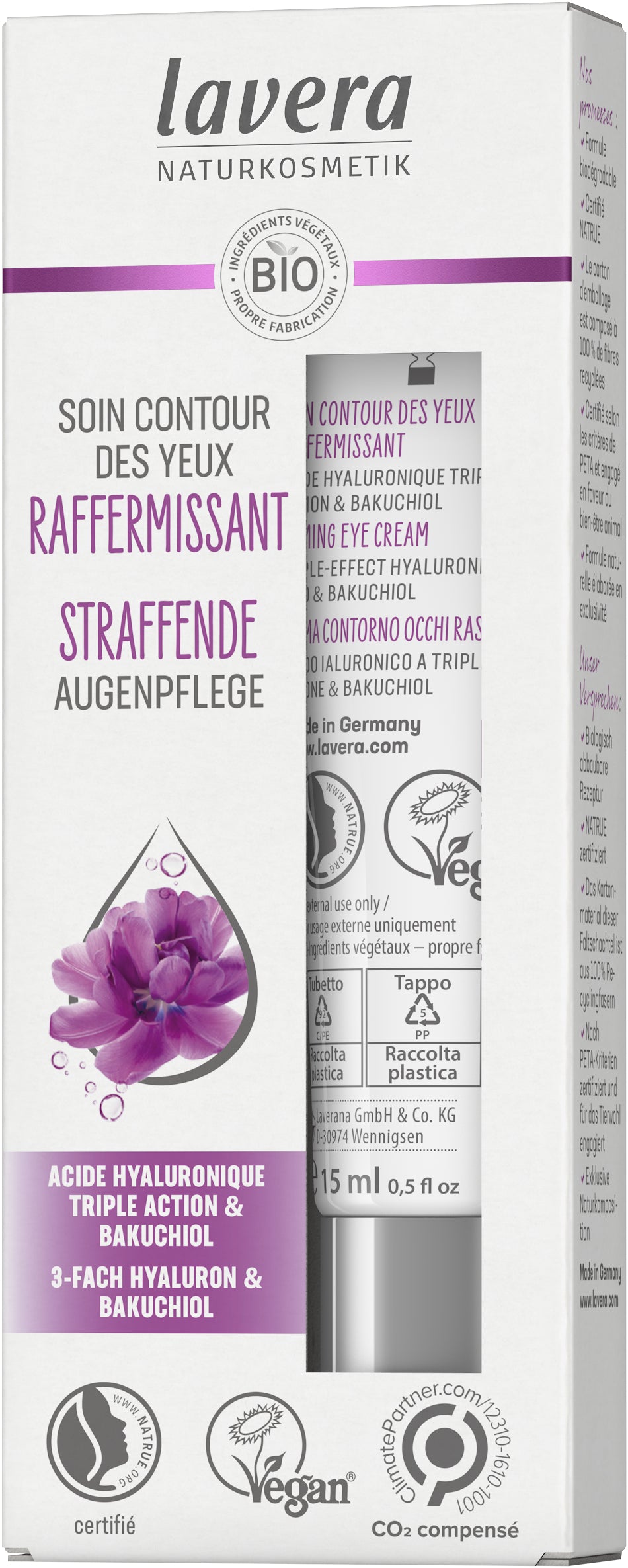 lavera Soin Contour Des Yeux Raffermissant