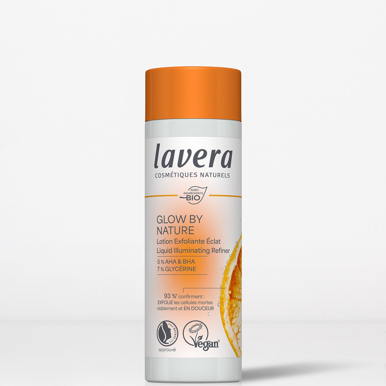 lavera Glow By Nature Lotion Exfoliante Éclat