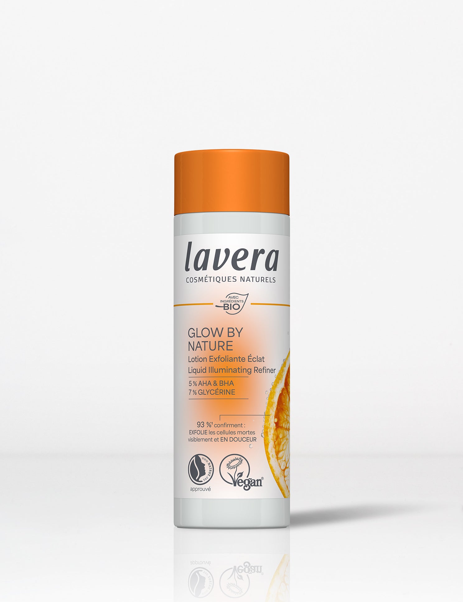 lavera Glow By Nature Lotion Exfoliante Éclat