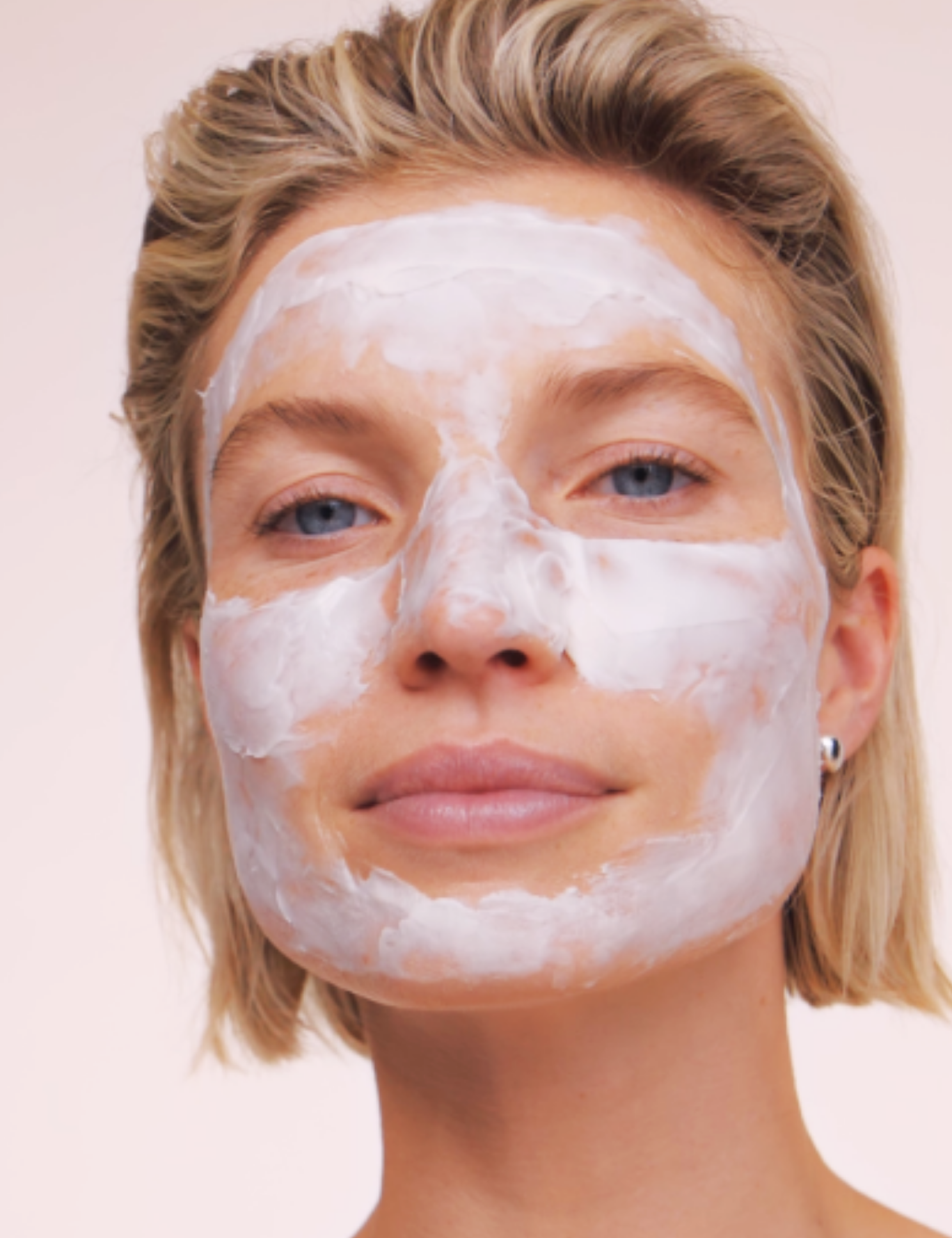lavera basis sensitive Masque anti-rides Q10 lors de l'application