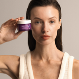 lavera Firming Night Cream during application