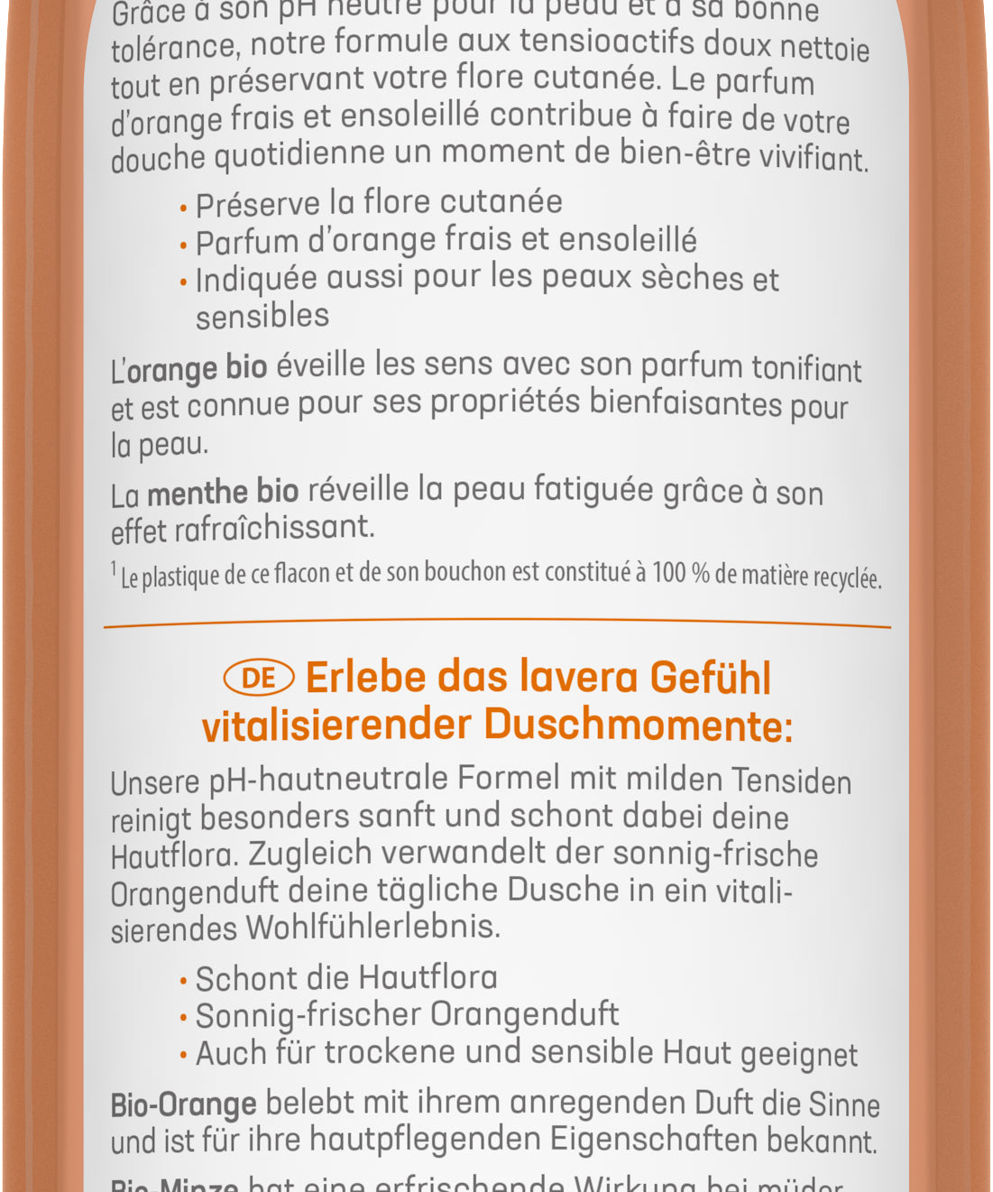 lavera Pflegedusche Vitalisierend