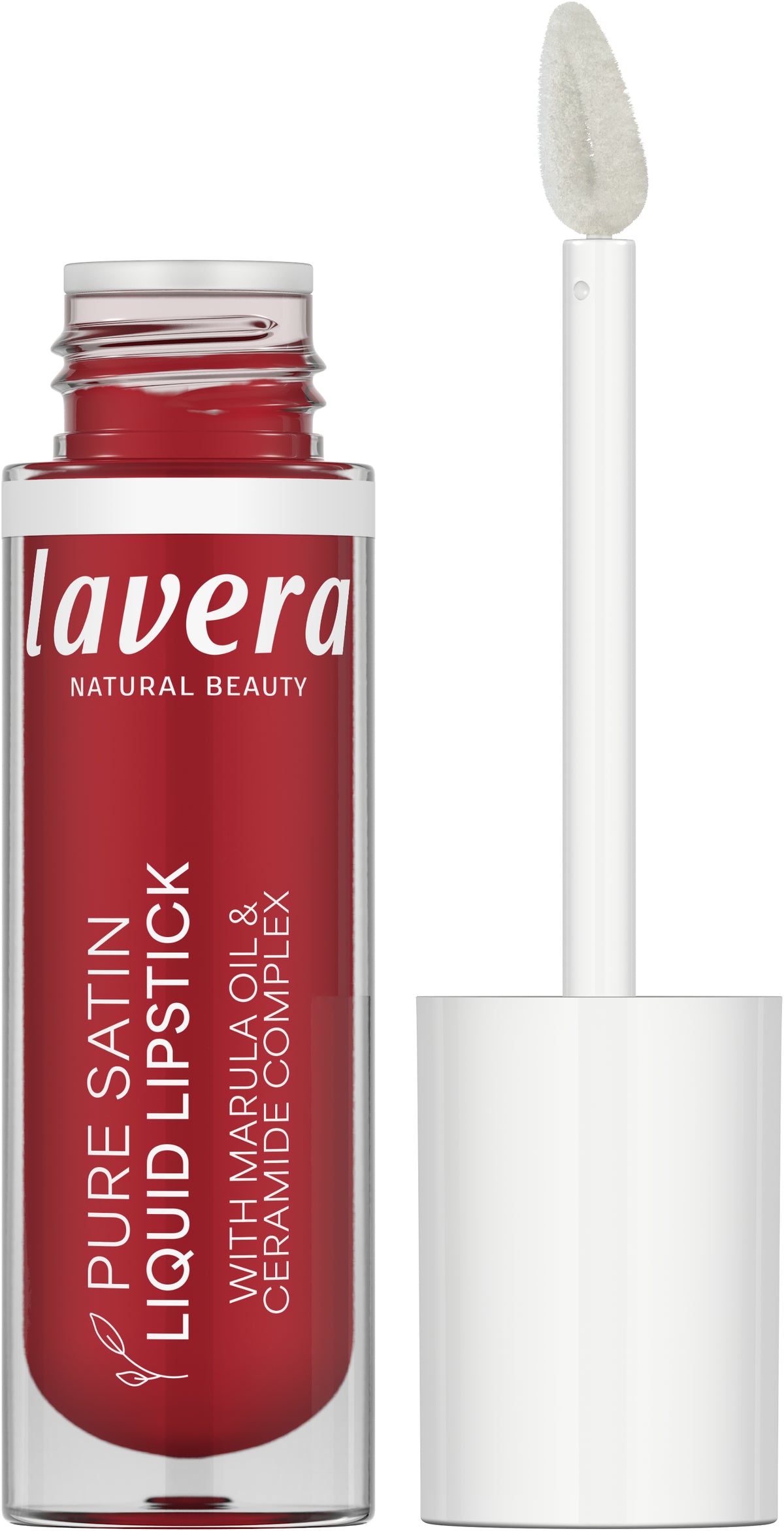 lavera Pure Satin Liquid Lipstick -Poppy Red 01-
