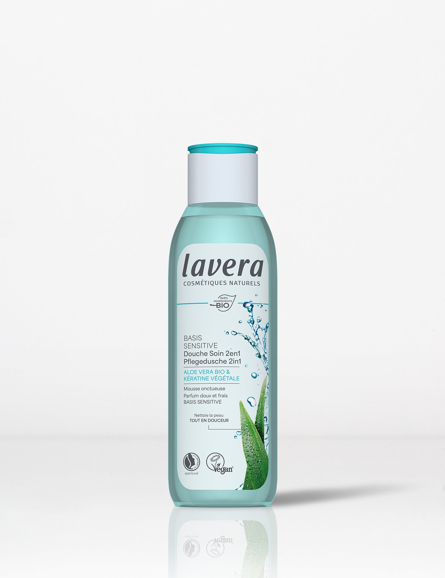lavera Douche Soin basis sensitive 2in1