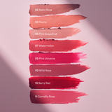 lavera Cream Glow Lipstick -Pink Universe 08- in der Anwendung