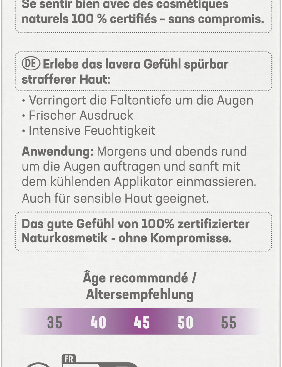 lavera Soin Contour Des Yeux Raffermissant