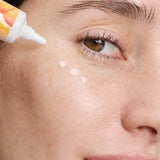 lavera Glow by Nature Illuminating Eye Cream during application