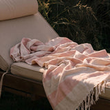 lavera Serviette de plage – Sunset Stripes
