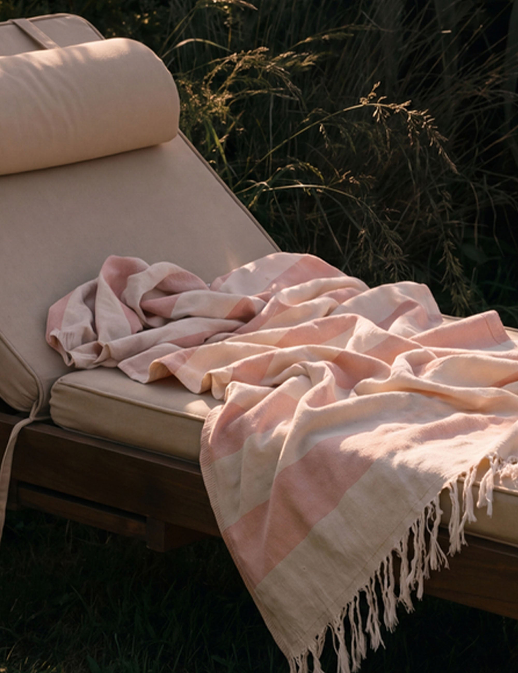 lavera Serviette de plage – Sunset Stripes