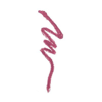 Lipliner-Swatch in Beerenton auf weißem Hintergrund
