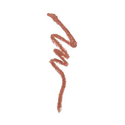 Lipliner-Swatch in Mauve-Braun auf weißem Hintergrund